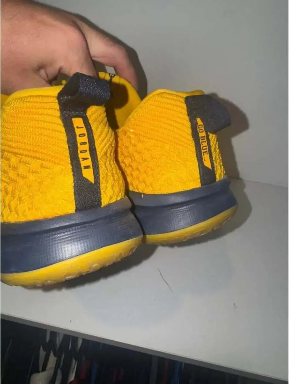 Team Issued Jordan Michigan Training Shoes Size 11